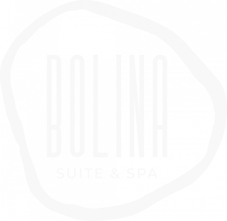 Logo di Bolina Suite & Spa con design moderno e minimalista.